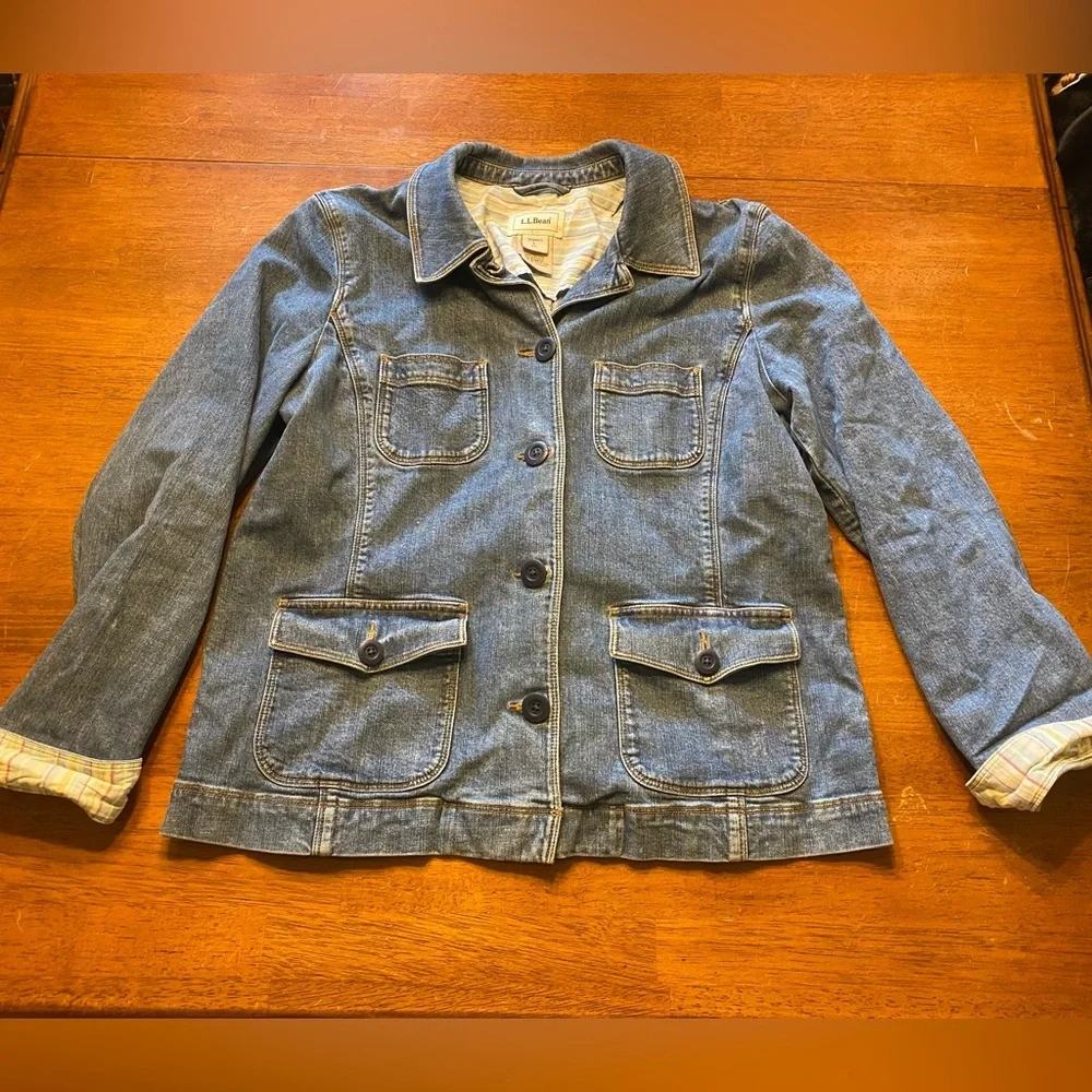 L.L. Bean Women’s Denim Chore/Barn Coat